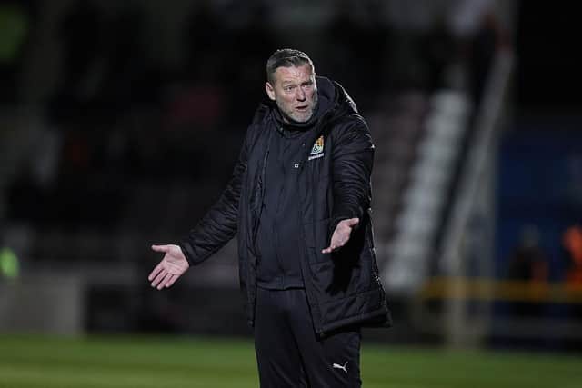 Kevin Nolan is looking into why Cobblers have struggled at home