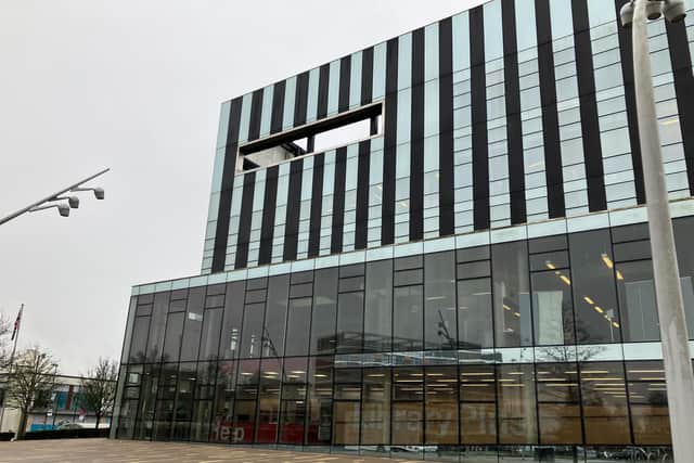 The Corby Cube, NNC headquarters.Credit: Nadia Lincoln