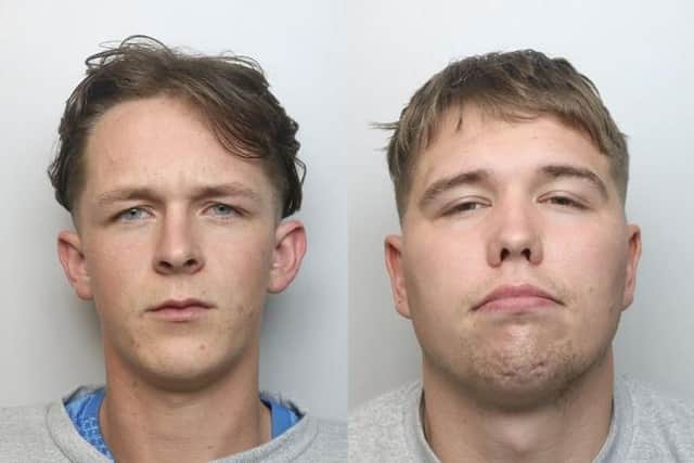 Left to right: Johnny Connors and John Price.