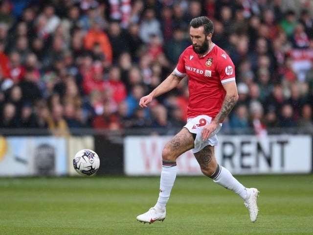 Wrexham signed Ollie Palmer from AFC Wimbledon for £300,000 in the 2021/22 season.