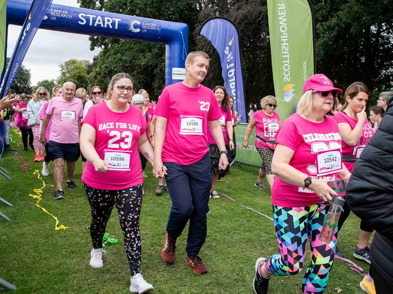 The 3k, 5k and 10k events took place in Abington Park on Sunday July 30, 2023.