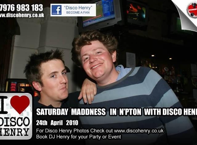 Nostalgic pictures from an April night out in town 13 years ago