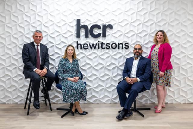 Left to Right: - Dominic Hopkins, Partner, Joint Head of Central England Office - Charlotte Thornton-Smith, Partner, Joint Head of Central England Office - Haydon Simmonds, Partner - Rachel Gwynne, Partner, Head of Charities and Not-for-Profit