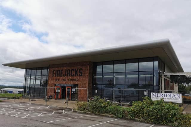 The former Firejacks in Sixfields is currently being converted into a Wagamama
