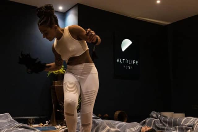Deep rest and renewal at the ALTRLIFE Studio where yoga meets healing and transformatio