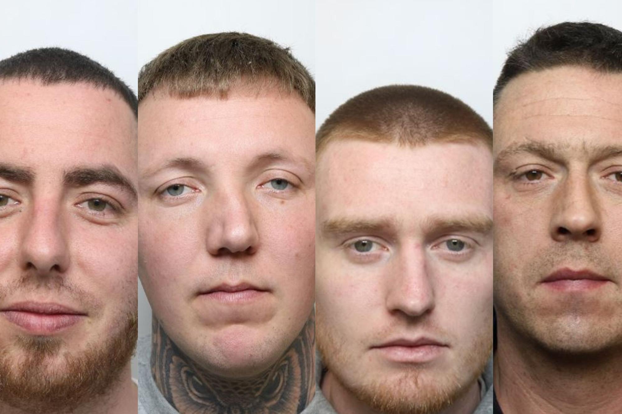 Four men jailed for their roles in supplying Class A drugs in Daventry