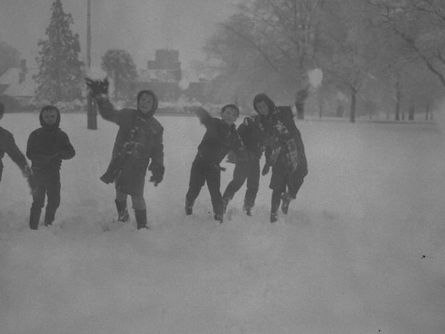 Snow, March 15, 1964