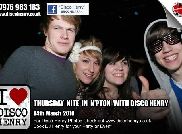 Nostalgic pictures from a night out at Roadmender
