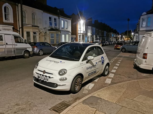 'Death, taxes... and dodgy parking by Loving Angels'