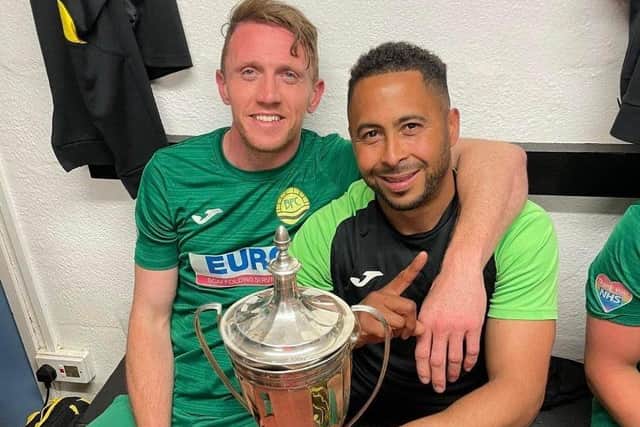 Dale Lewis with Michael Betts
