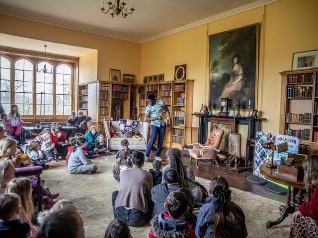 Families enjoyed new installations and activities such as a disco room and story time.