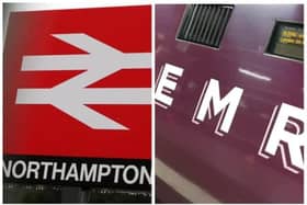 Rail strikes affect services in Northamptonshire.