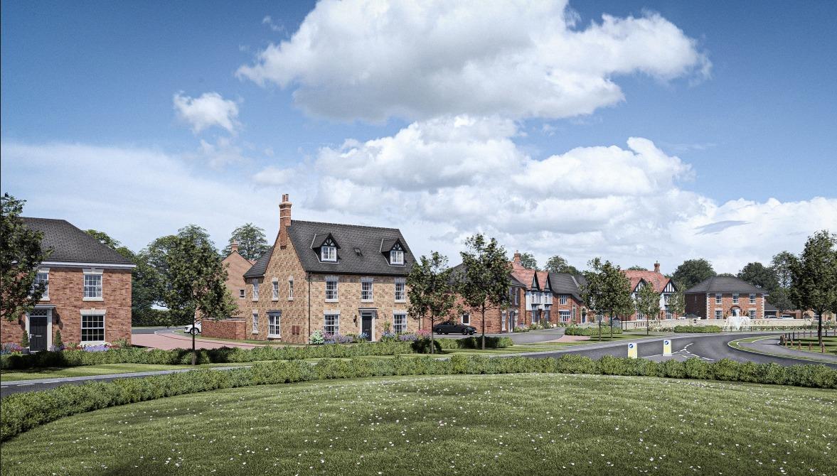 Plans to build 450 new homes, primary school, cycle routes and play ...