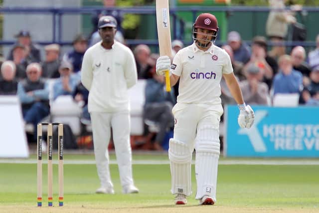 Ricardo Vasconcelos acknowledges the applause at Canterbury (Picture: Peter Short)