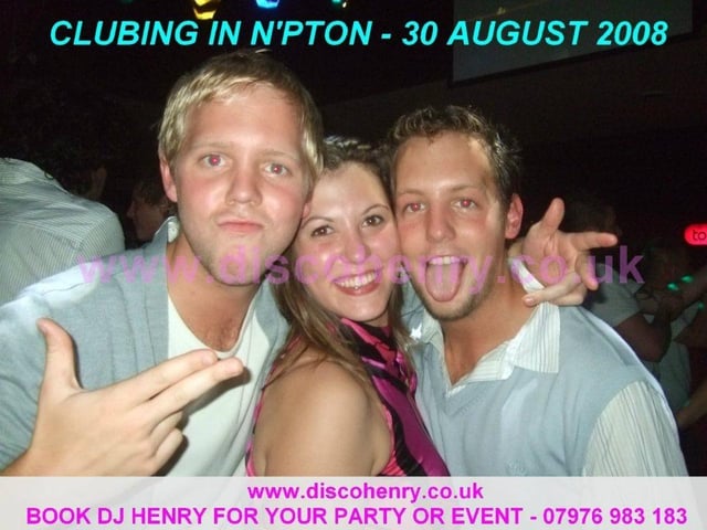 Nostalgic pictures from a night out at NB's