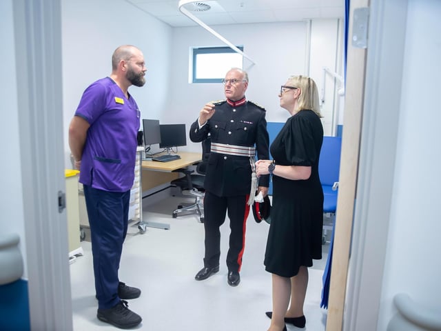 The new £15.75 million Urgent Treatment Centre has been completed at Northampton General Hospital