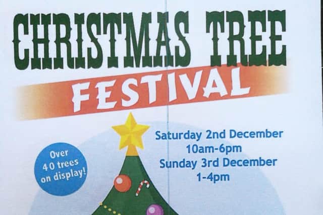 Christmas Tree Festival at St John the Baptist Church Kingsthorpe 