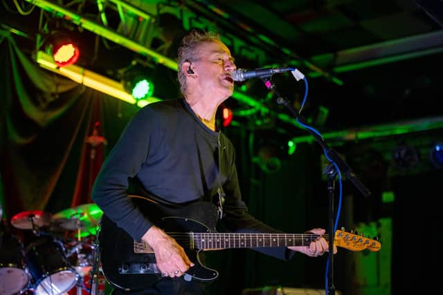 Hugh Cornwell on stage at the Roadmender in Northampton on Friday, November 30. Photo David Jackson.