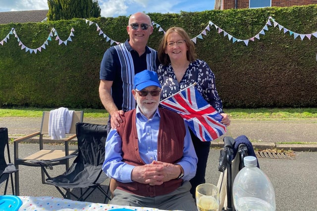 Roy Neil, 94, of Barnard Close - pictured at the bottom of this photo has lived to see not one, not two but three coronations! That is, the coronation of King George VI in 1937, the coronation of Queen Elizabeth II in 1953 and, of course, King Charles III on Saturday, May 6.