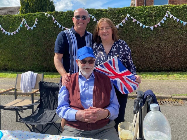 Roy Neil, 94, of Barnard Close - pictured at the bottom of this photo has lived to see not one, not two but three coronations! That is, the coronation of King George VI in 1937, the coronation of Queen Elizabeth II in 1953 and, of course, King Charles III on Saturday, May 6.