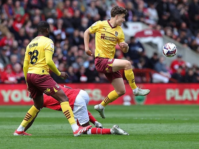 Missing his midfield partner but was his usual high energy and busy self. His industrious work thwarted counter-attacking opportunities and allowed Cobblers to sustain pressure high up the pitch... 7