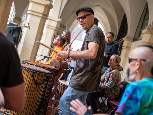 Inta Africa, Northampton Music Festival 2022. Photo by David Jackson.