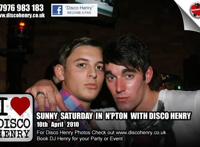 Nostalgic pictures from a night out at NB's