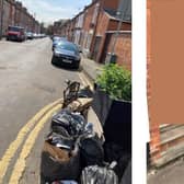 The flytipping in Northampton that landed hefty fines with the culprits.