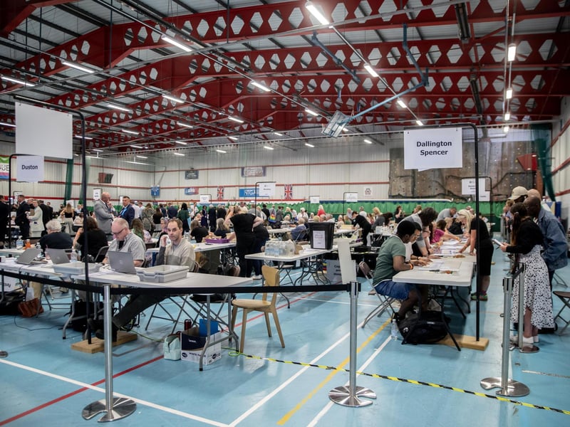The count for the West Northamptonshire Council elections 2025