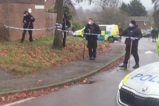 Clinton, aged 23, sadly died following an incident which took place in Flaxwell Court, Standens Barn, shortly before 5.40pm on Thursday, December 11.