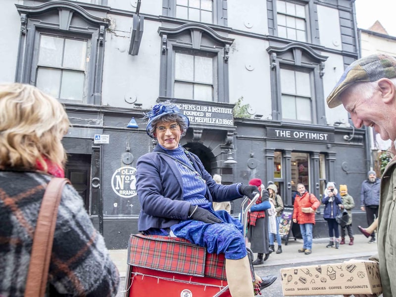 St Giles’ Street was closed to traffic to allow shoppers to walk freely down the road, which created a welcoming, community feel.