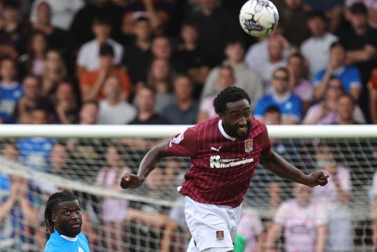 One bit of tracking back was absolutely crucial to stop a counter-attack and keep Cobblers on the front foot not long before the winning goal... 7