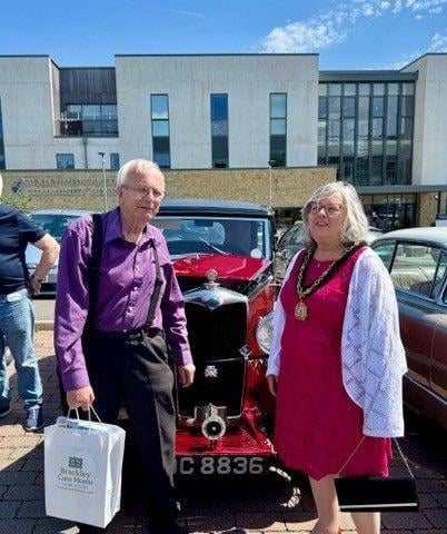 Runner up was a beautiful 1950 Riley
