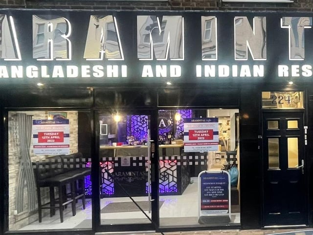 The restaurant in Wellinborough Road opened in April after a successful takeaway venture in Yardley Hastings.