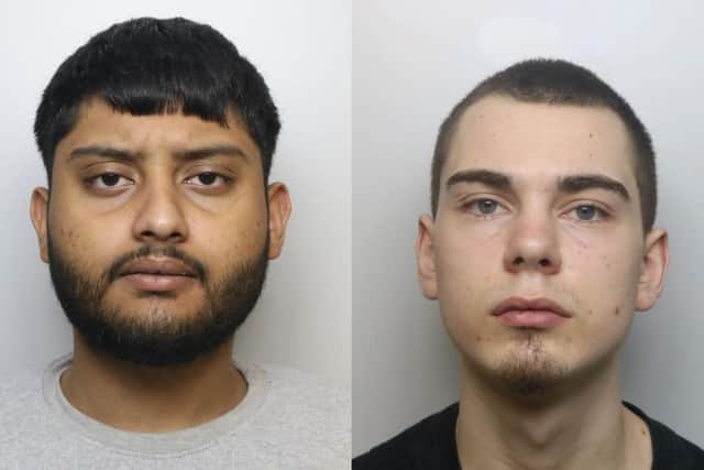 Nabeel Islam, aged 18, and Stanley Ball, aged 18, were sentenced at Northampton Crown Court for the van robbery.