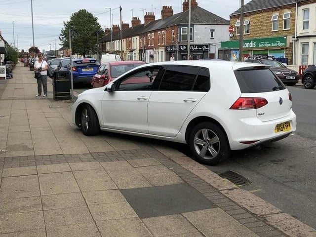 'Far Cotton as per usual.' 'I've seen better parking from people having a seizure.'