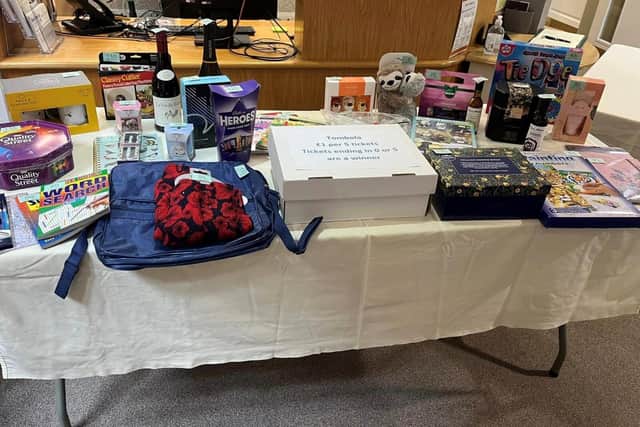Brampton View Tombola.