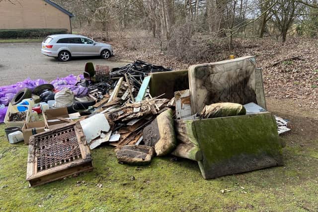 More than 60 bags of litter were collected at Boughton Lane in just a few hours last weekend.