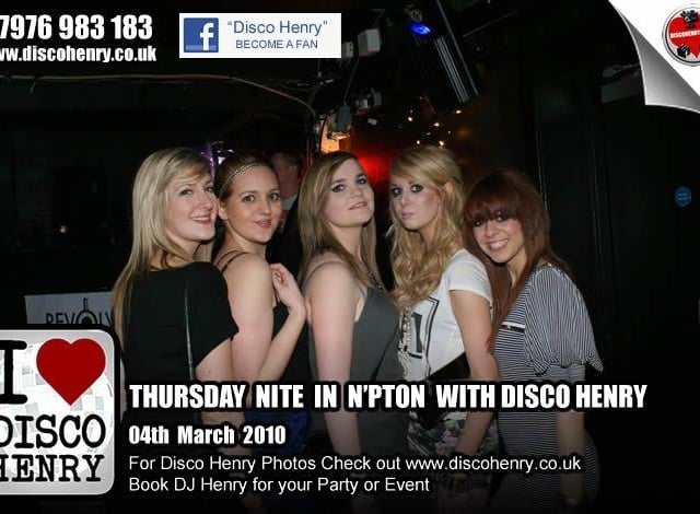 Nostalgic pictures from a night out at Roadmender
