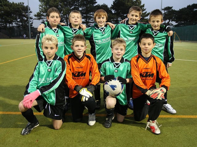 A football tournament at Unity College, organised by Northampton School Sports Partnership. Pictured: East Hunsbury Primary School team.