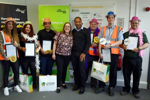 Graduates with Trainers