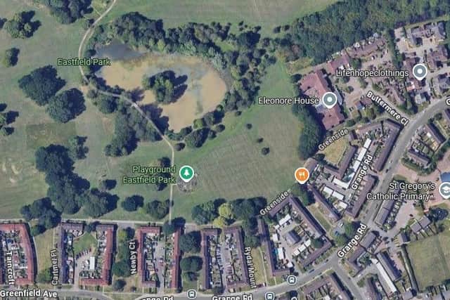 The incident happened in Eastfield Park.
