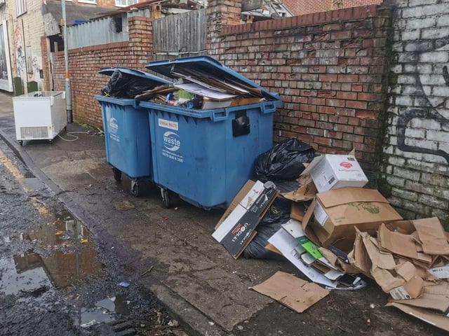 Pictures taken on Tuesday morning (December 3)