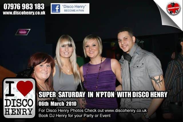 Nostalgic pictures from a March night out in town 13 years ago