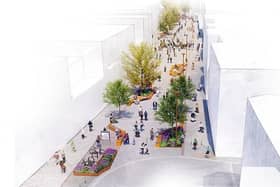 How Abgington Street by spring 2025 could look following a huge rejeneration project