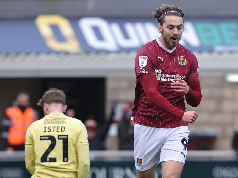 Presented with a simple finish but he was in the right place at the right time to profit. Gave Cobblers some life when he came on... 7