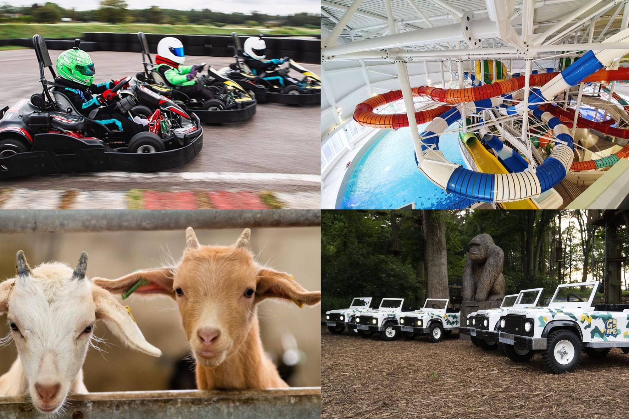 There are loads of family attractions close to Northamptonshire, which could be quieter during half term as local kids will be back at school.