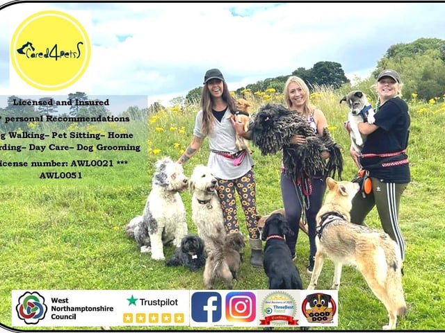 Cared4Pets was another popular choice with our readers. Based in Northampton, they provide dog grooming, homeboarding, walking and doggy day care services. One reader said: "Amazing owner who cares about animals. Wouldn’t trust anyone else with my dog." Contact Cared4Pets on 07392 571375.