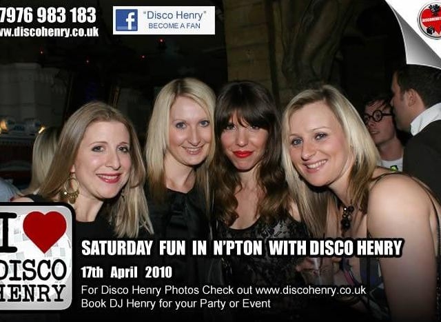 Nostalgic pictures from a night out at NB's