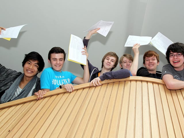 2012 - GCSE Northampton School for Boys, Billing Road, Northampton. L-R Martin Nguyen, Andy Barton, Sam Wareing, Will Gent, Sam Osborne and Ethan Lyon.